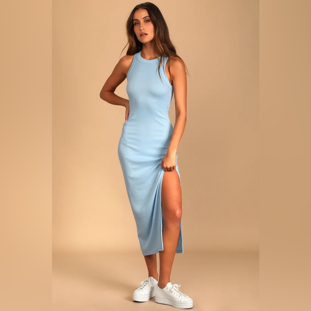 Sleeveless Midi Dress